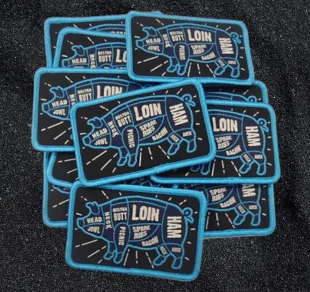 Pig-Parts-Blue-Iron-On-Patches